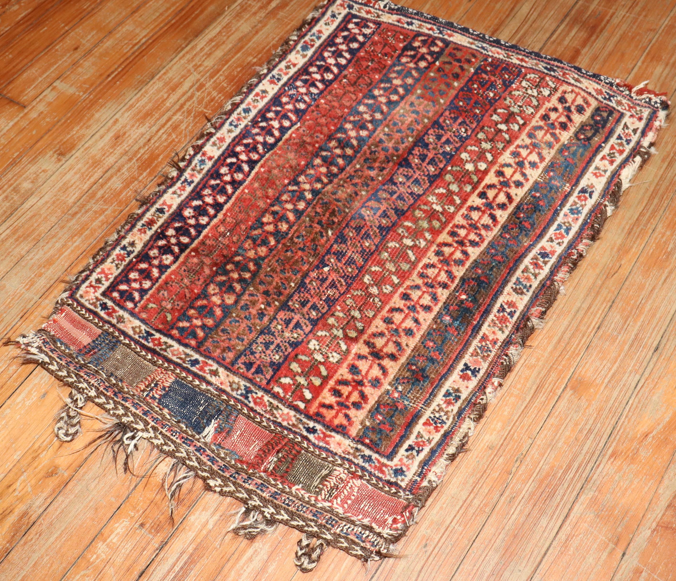 19th century persian bagface

Details
rug no.	j3494
size	1' 6