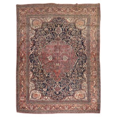 Zabihi Collection 19th Century Persian Sarouk Ferehan Rug