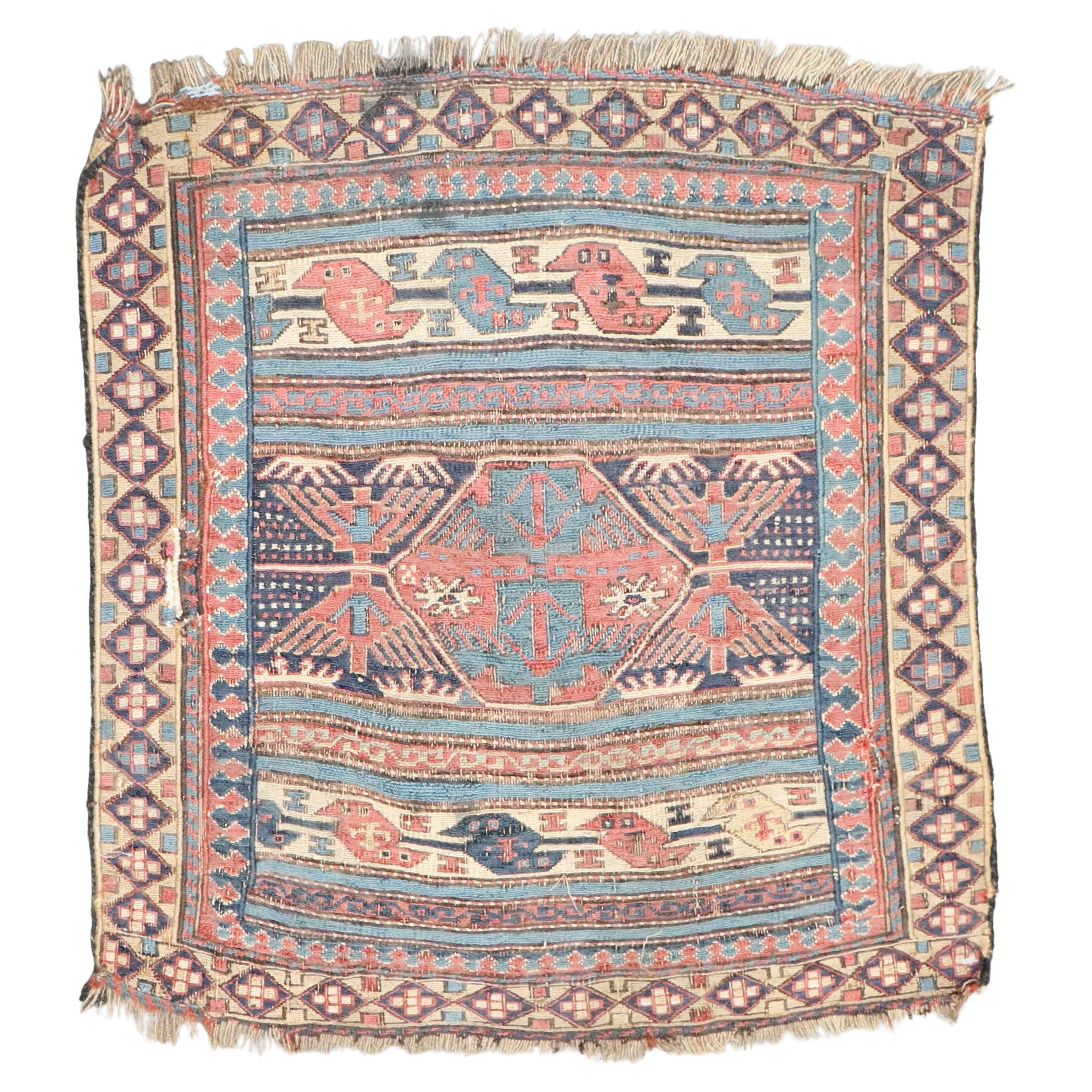 Zabihi Collection 19° secolo Tribale Antico Persiano Soumac