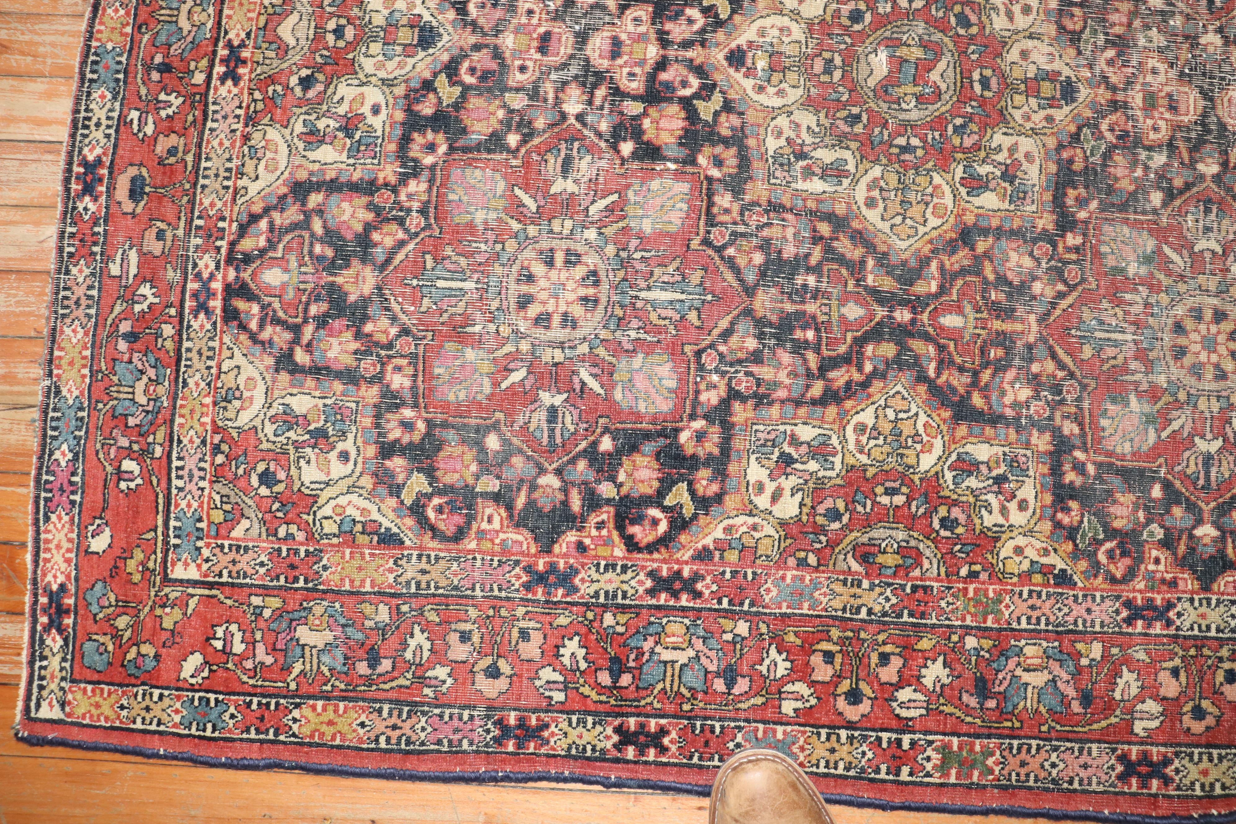 Zabihi Collection 19th Century Worn Persian  For Sale 1