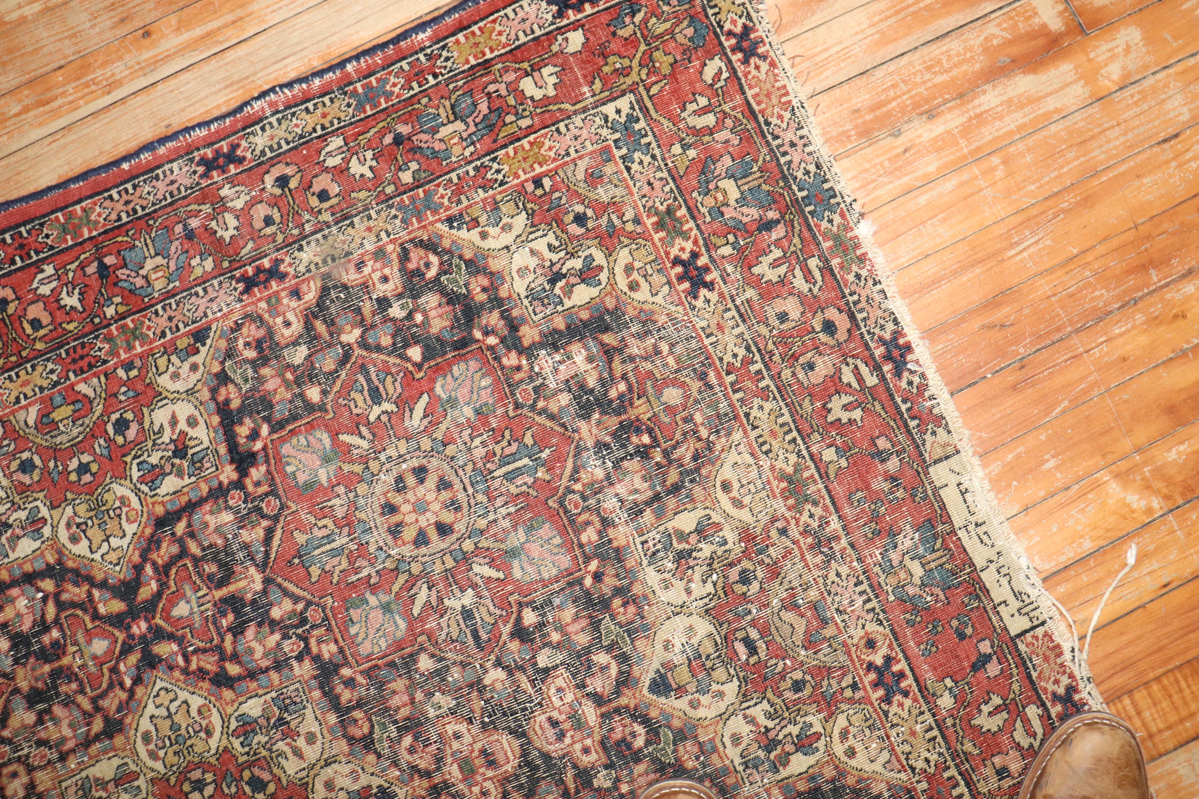 Zabihi Collection 19th Century Worn Persian  For Sale 3