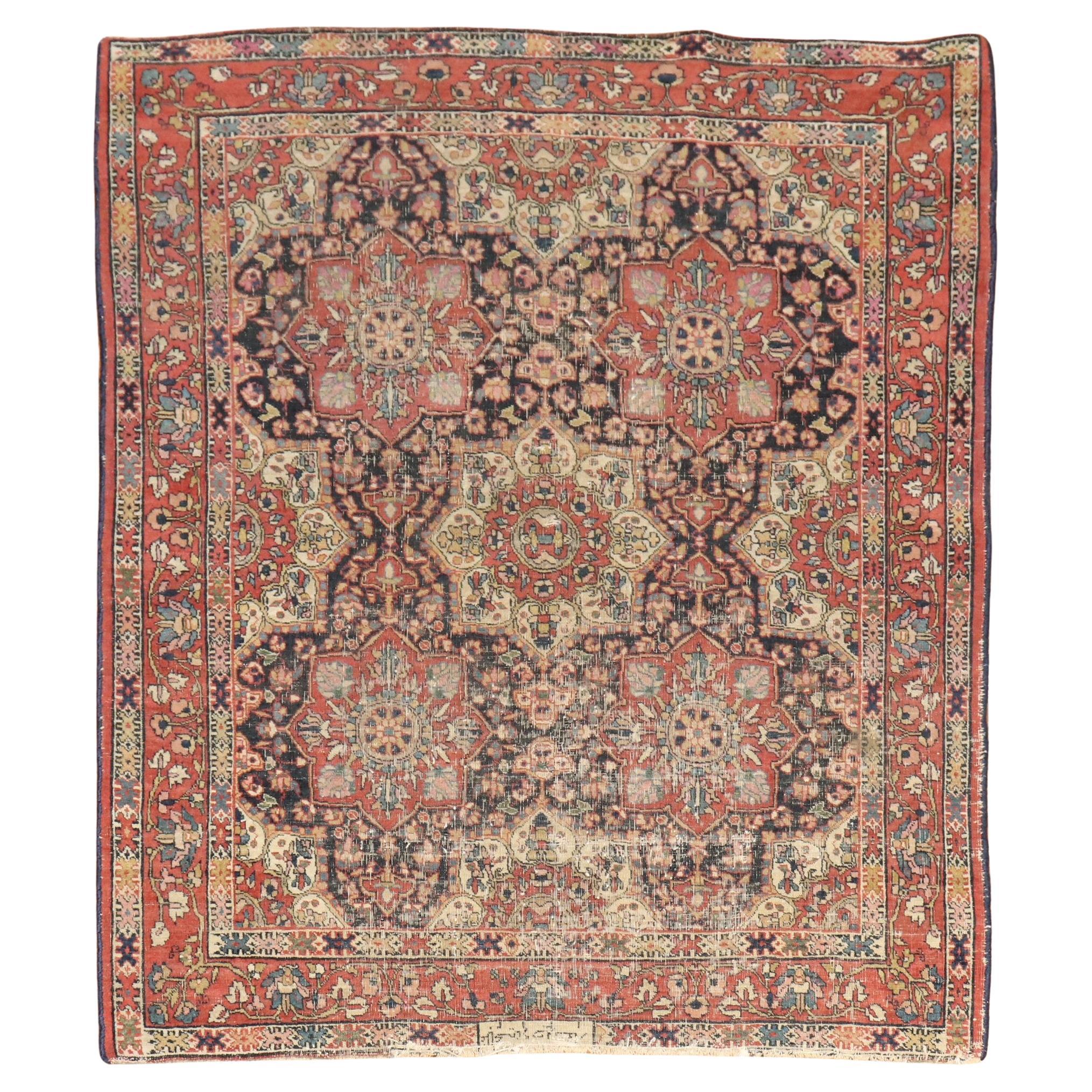Zabihi Collection 19th Century Worn Persian 