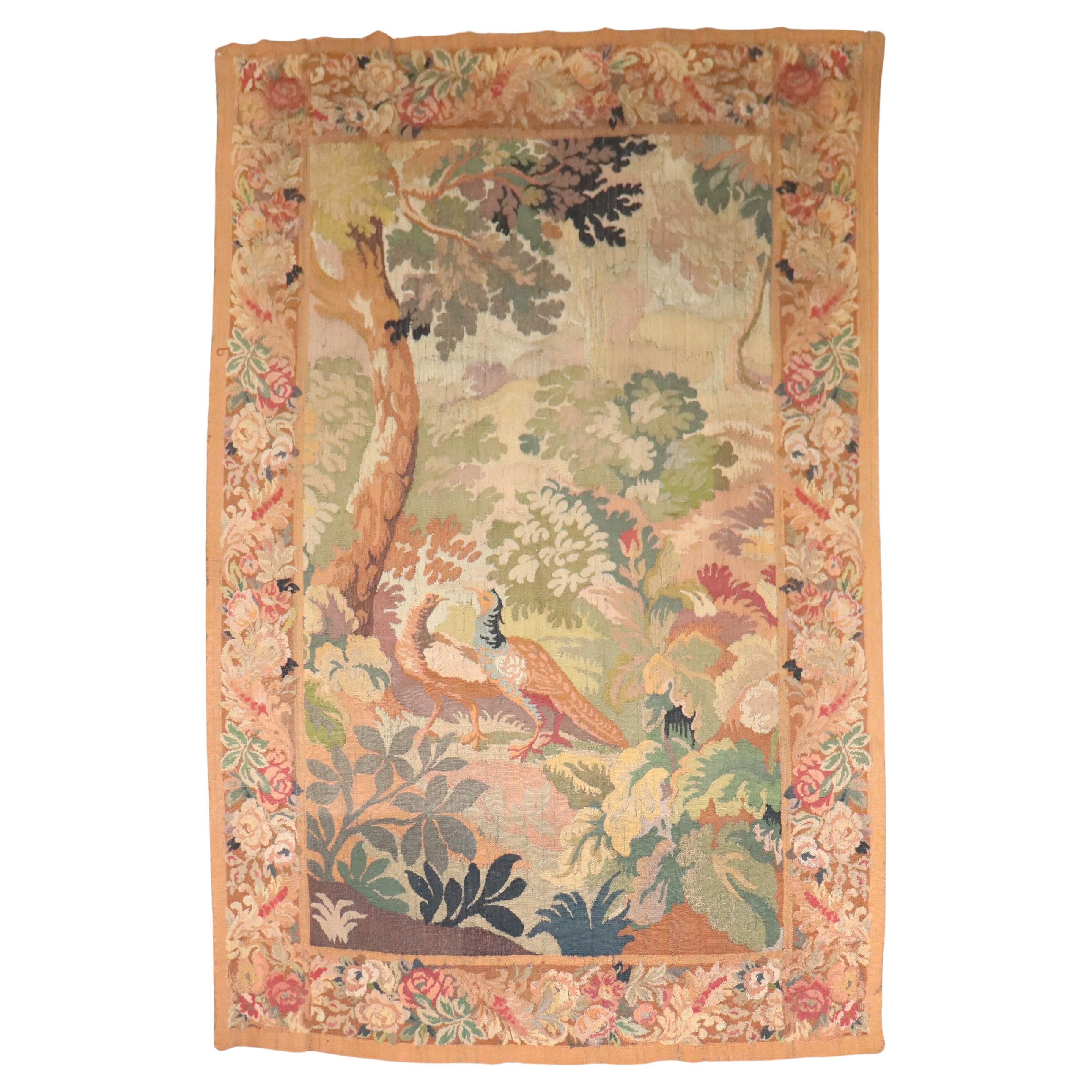 Zabihi Collection 20th Century Belgian Hand Loom Tapestry