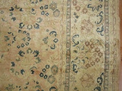 Zabihi Collection 20th Century Salmon Pink Blush Rug, 8'10'' x 15'2''