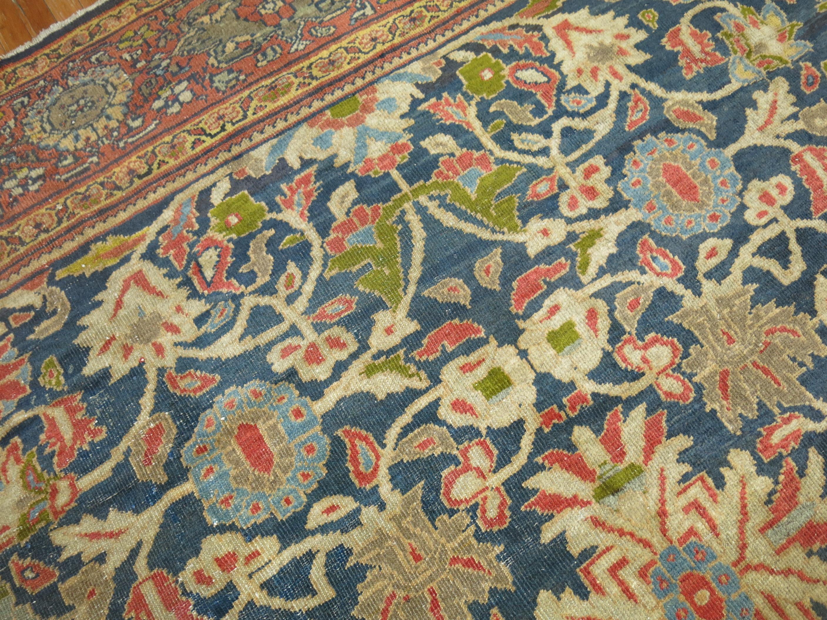 Zabihi Collection 20th Century Sultanabad Carpet Attributed to Ziegler and Co For Sale 10