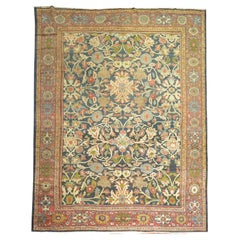 Tapis Zabihi de la collection Sultanabad du 20ème siècle attribué à Ziegler and Co