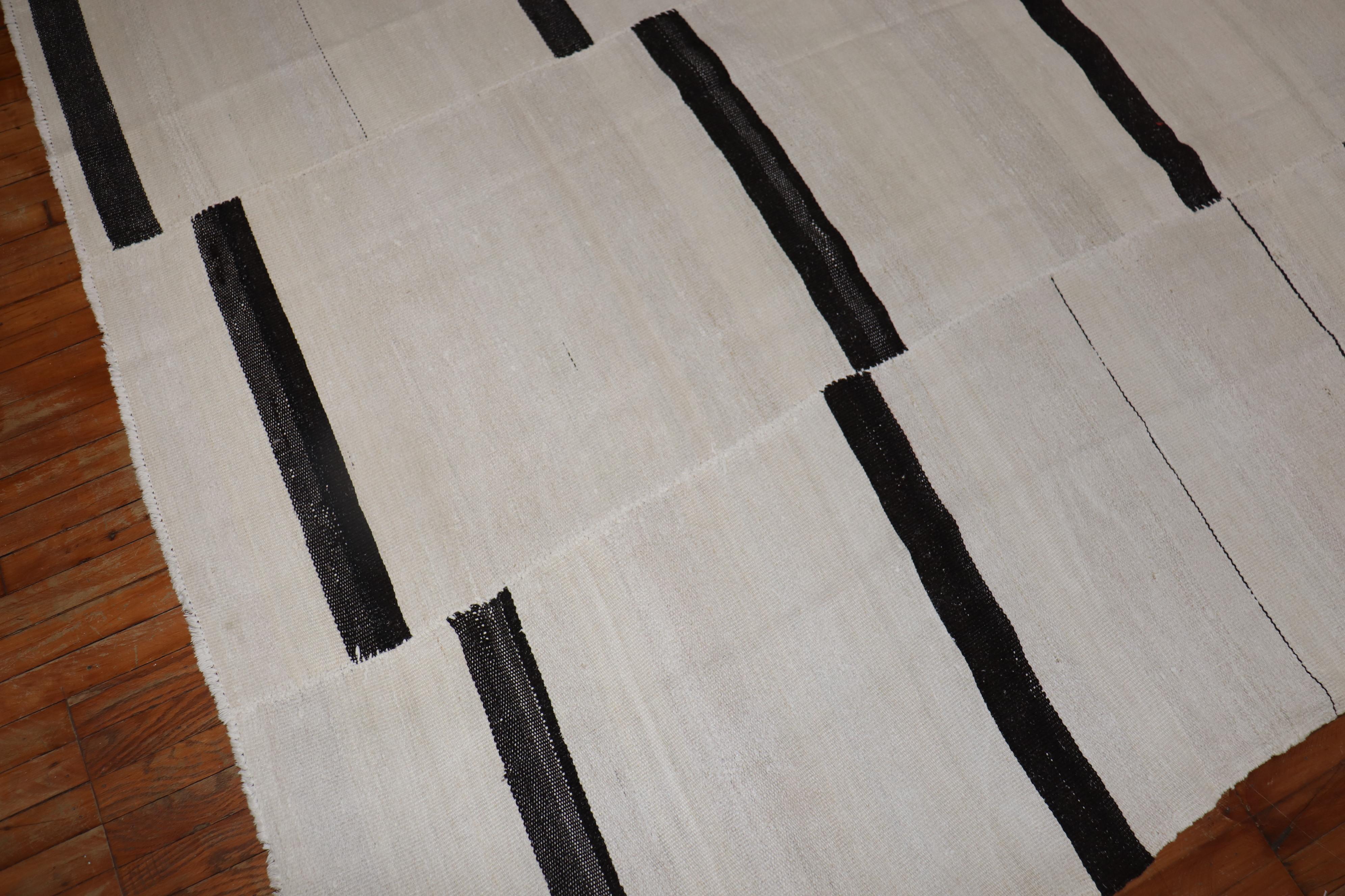 Zabihi Collection 20th Century Turkish Kilim For Sale 1