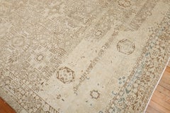 Zabihi Collection Abrashed Room Size Antique Persian Heriz Rug