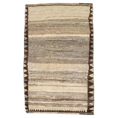 Abstrakter persischer Gabbeh-Teppich aus der Zabihi-Kollektion