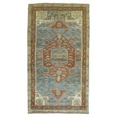 Vintage Zabihi Collection Accent Persian Malayer Rug