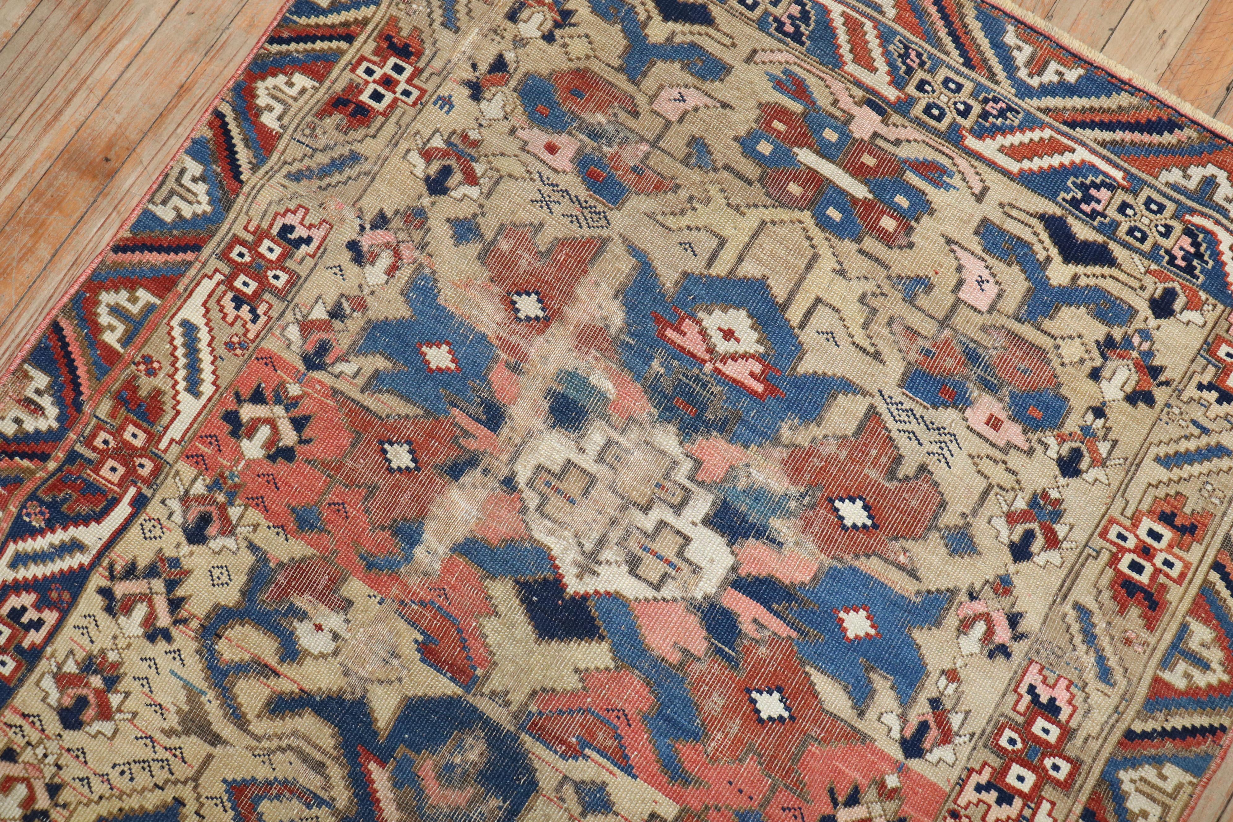 Late 19th Century Antique Caucasian Alpine Kuba  rug 

Measures: 3'6'' x 5'3''.