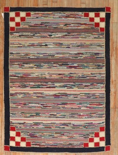 The Collective Tapis d'Accent Américain Crocheté