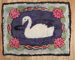 Zabihi Collection American Hooked Duck Rug
