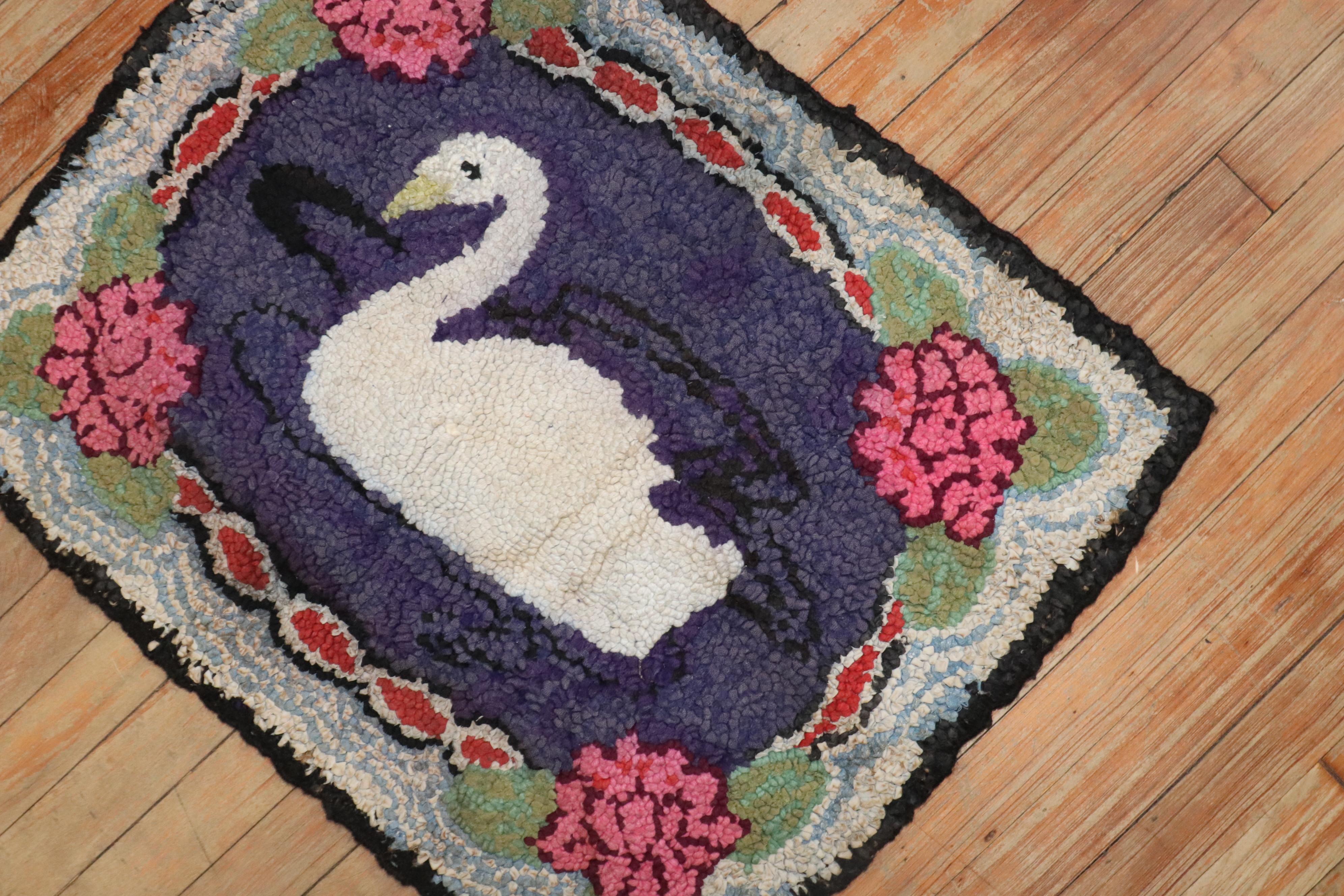 Colección Zabihi Alfombra de Pato Enganchada Americana De campo en venta