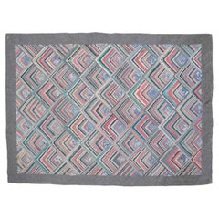 Zabihi Collection American Hooked Rug