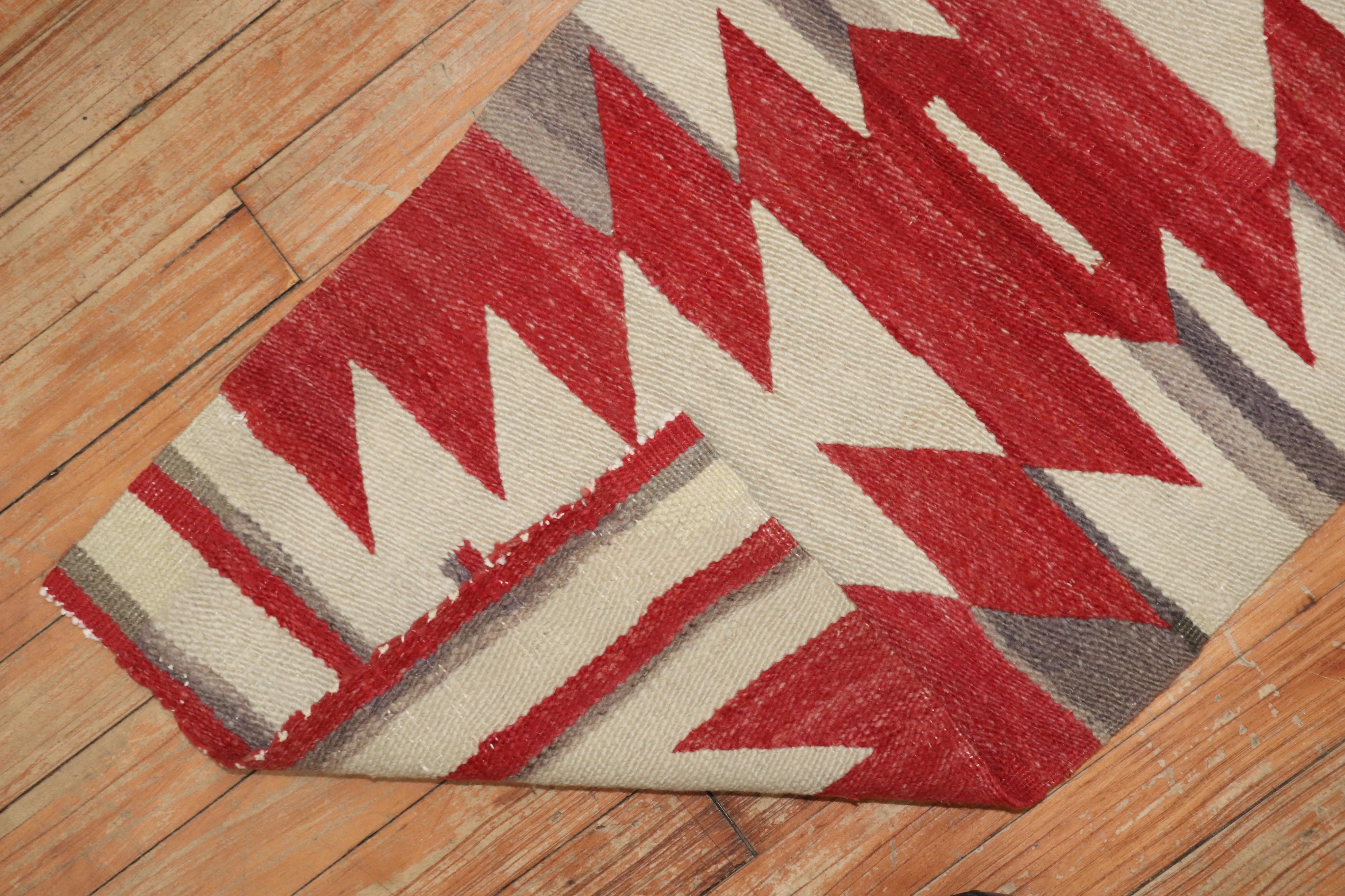 Tissé à la main Couverture Navajo américaine Zabihi Collection en vente