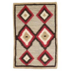 Zabihi Collection Antique American Navaj Tribal Rug