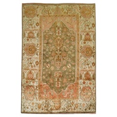 Zabihi Collection Antique Angora Oushak Rug