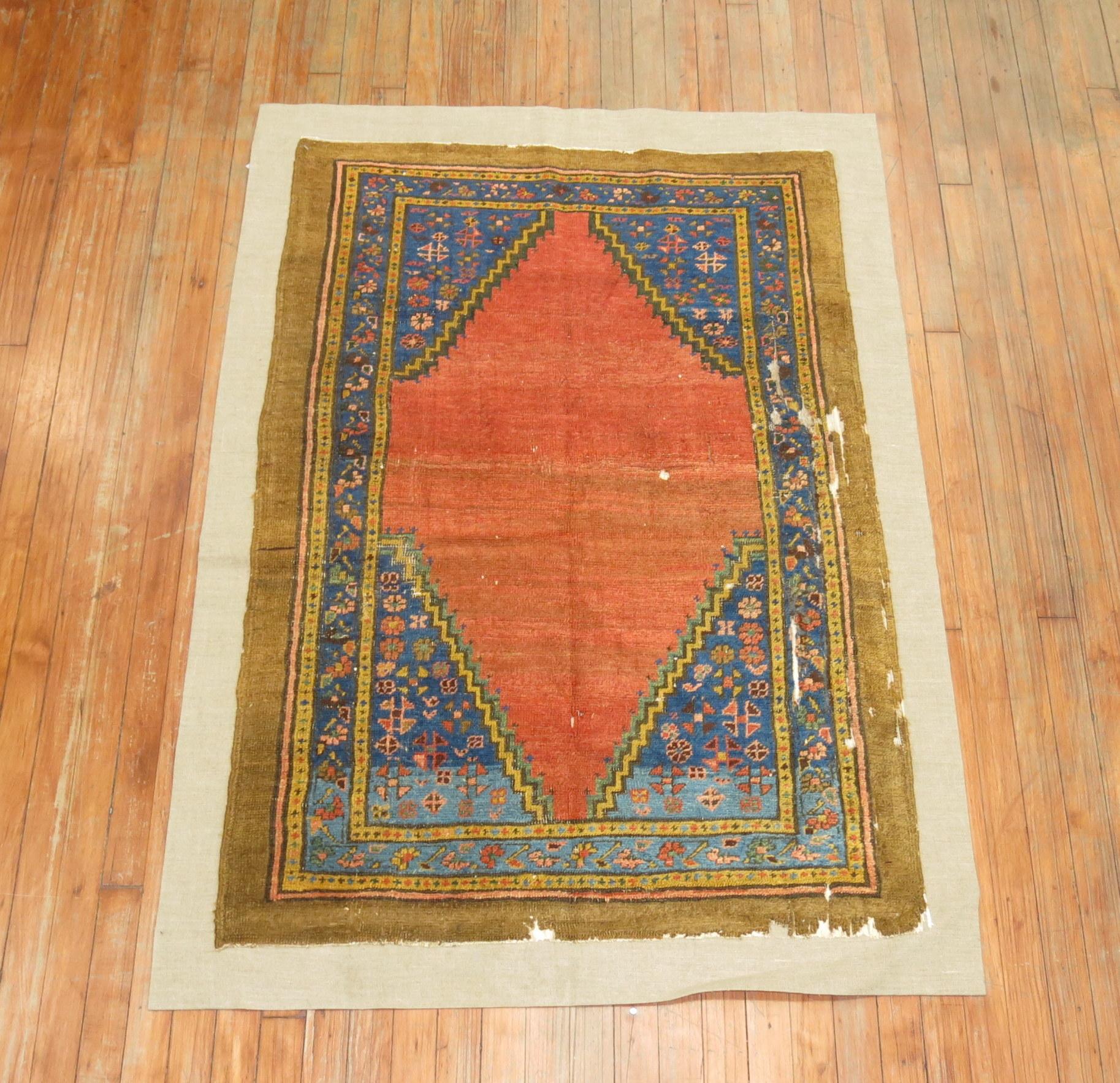 Tribale Tappeto antico Bakshaish su tessuto della Collection'S di Zabihi in vendita