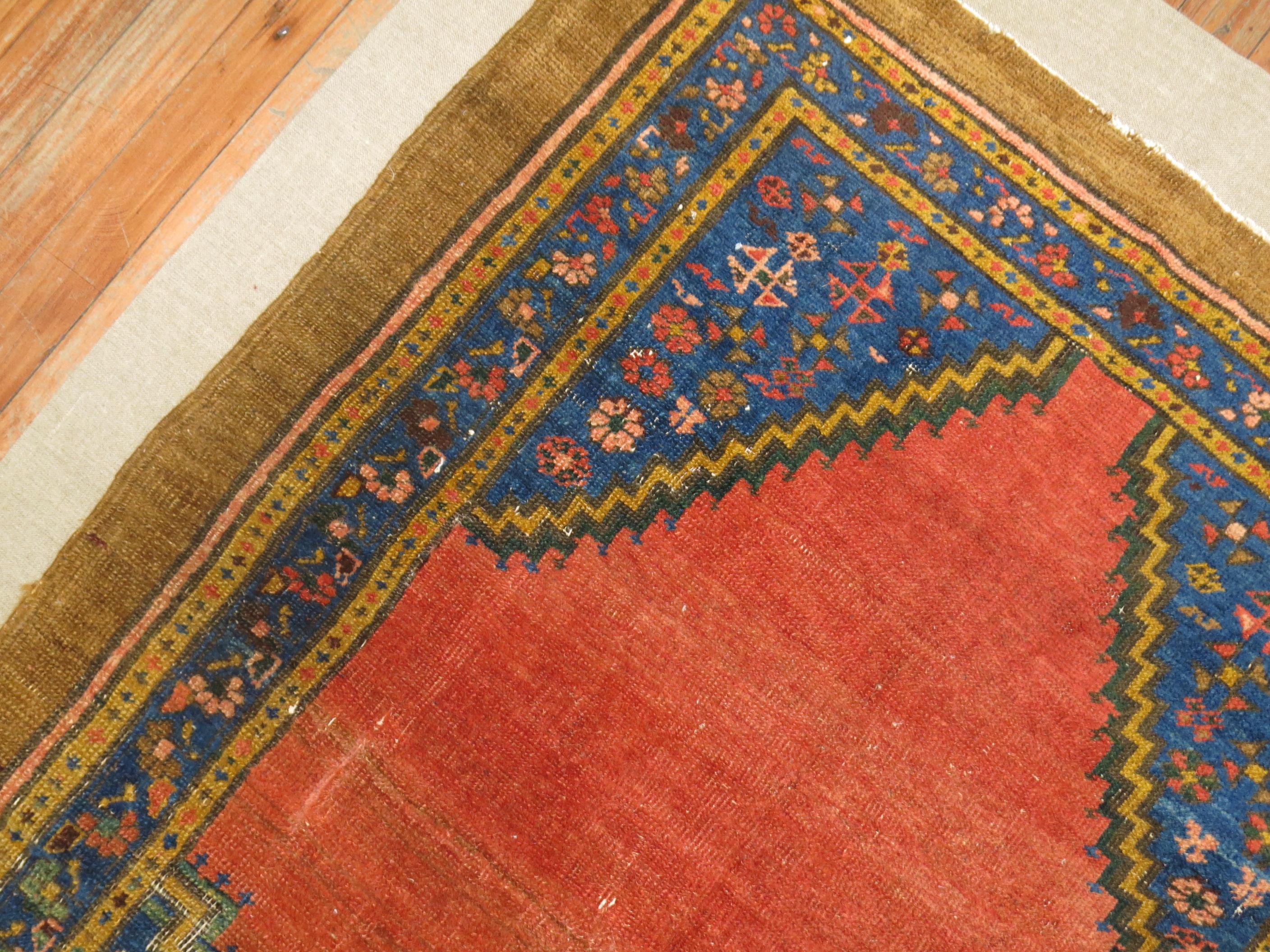 XIX secolo Tappeto antico Bakshaish su tessuto della Collection'S di Zabihi in vendita
