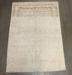 Zabihi Collection Antique Balouch Whitewash Rug