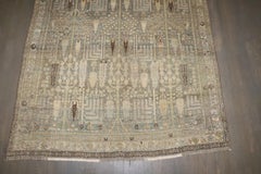 Zabihi Collection Antique Bidjar Willow Tree Accent Tribal Rug