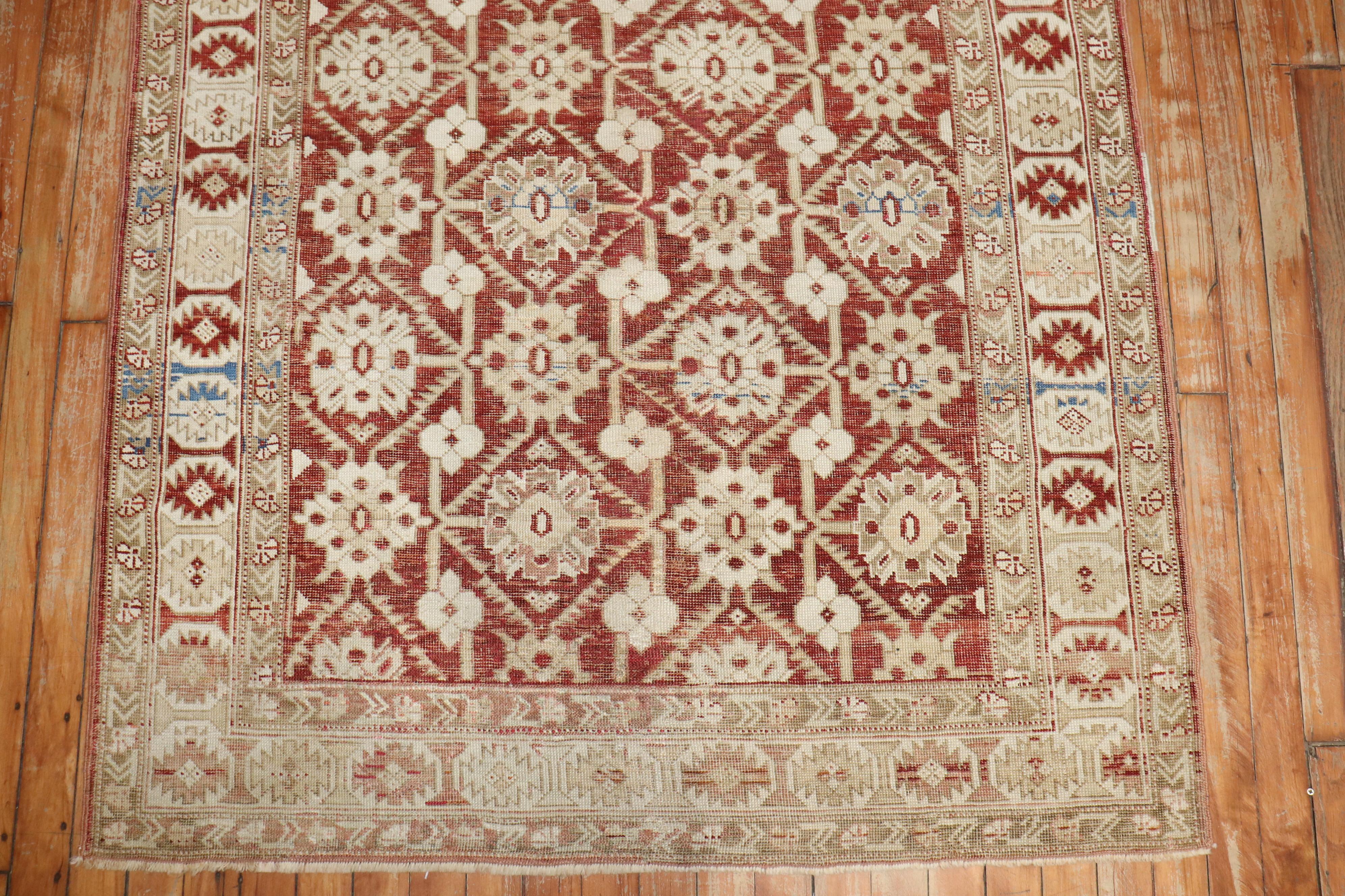 Caucasien Tapis Shirvan caucasien ancien du 19ème siècle de la collection Zabihi en vente