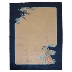 Zabihi Collection Antique Chinese Art Deco Carpet