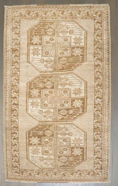 Zabihi Collection Antique Ersari Throw Rug