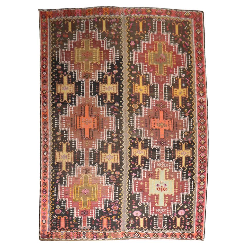 Antique Turkish Kilim at 1stDibs