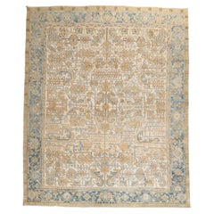 Zabihi Collection Antique Heriz Square Room Size Rug