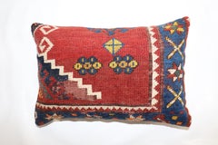 Zabihi Collection Antique Kazak Tribal Rug Pillow