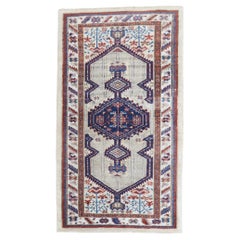 Zabihi Collection Antique Northwest Persian Serab Geometric Scatter Rug