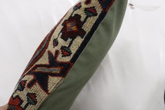 Zabihi Collection Antique Northwest Persian Small Rug Pillow
