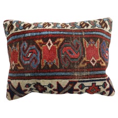 Zabihi Collection Antique Northwest Persian Small Rug Pillow