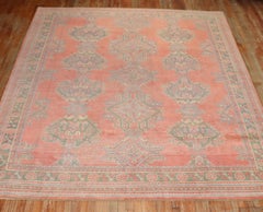 Zabihi Collection Antique Oushak Rug