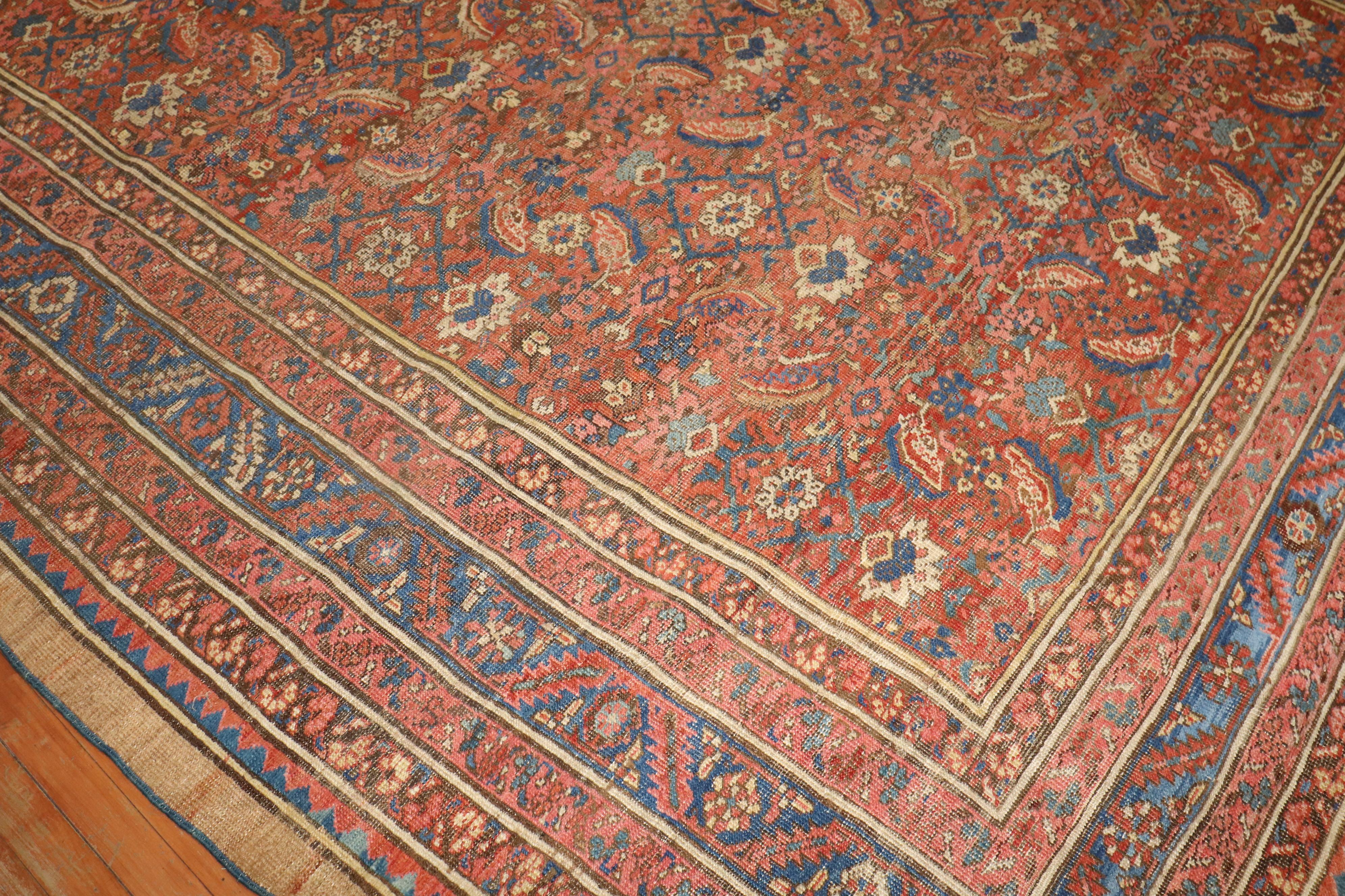 Sammlung Zabihi  Antiker persischer Bakshaish-Teppich im Angebot 7