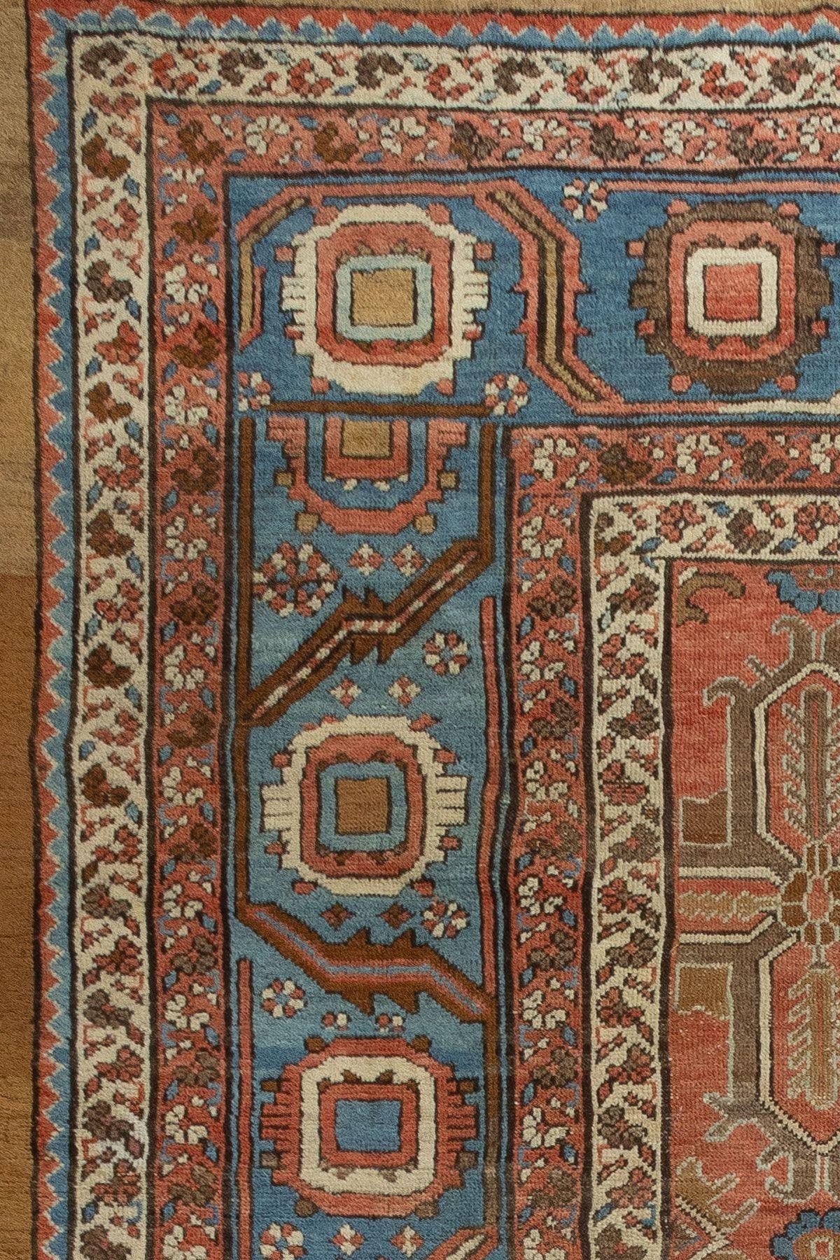 Zabihi Collection Antique Persian Bakshaish Rug For Sale 10