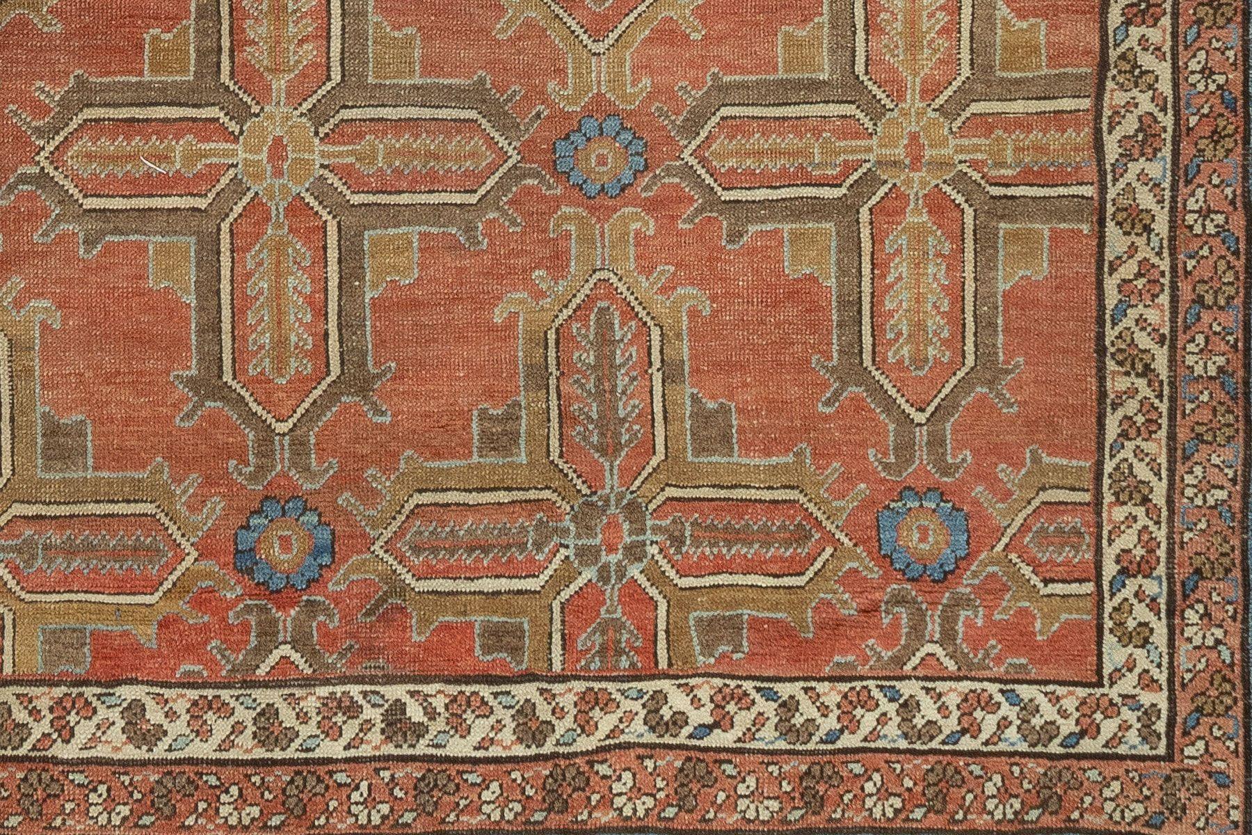Zabihi Collection Antique Persian Bakshaish Rug For Sale 11