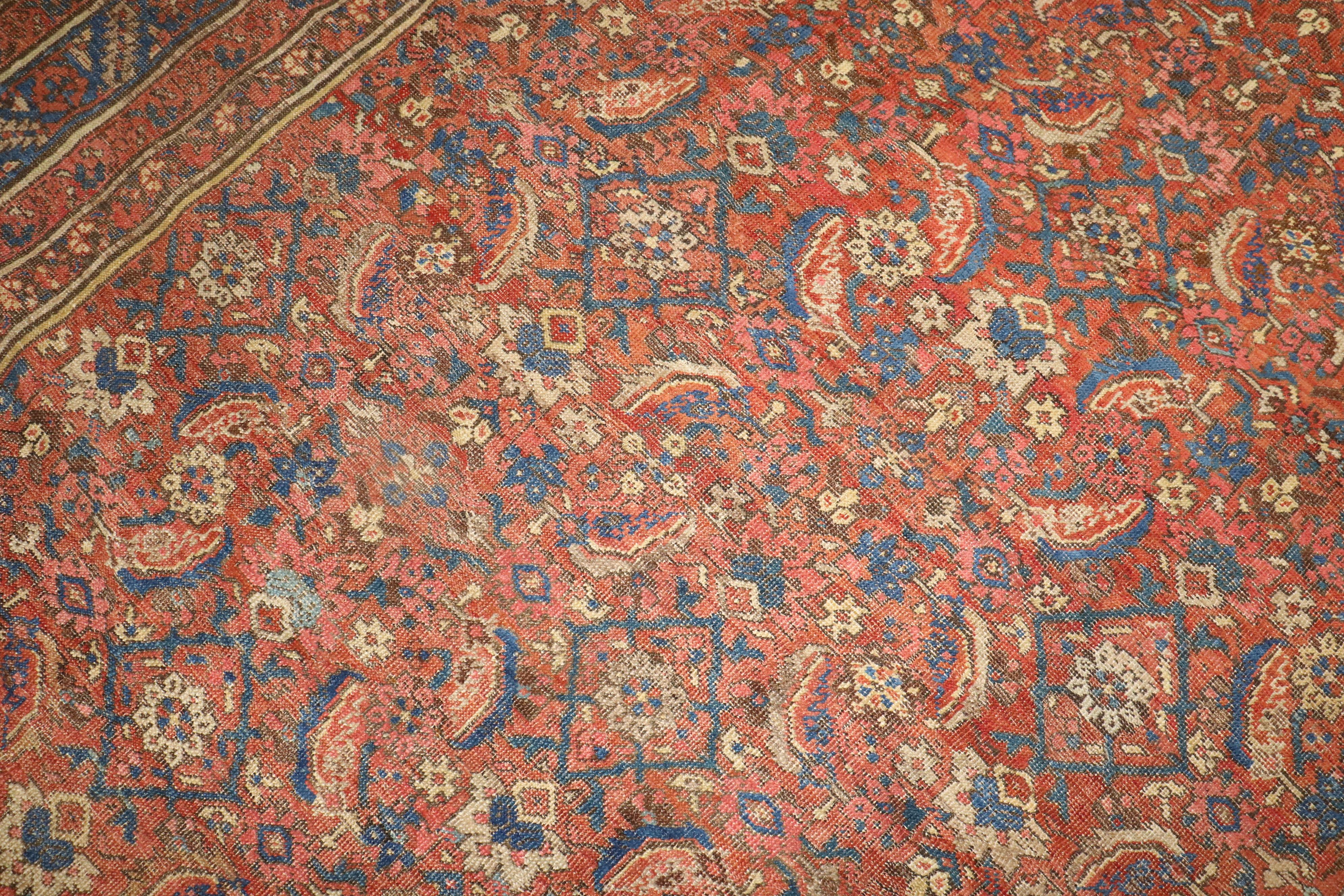 Persischer Bakschaisch-Dekorteppich aus dem späten 19.

Einzelheiten
Teppich nein.	j3146
Größe	8' 8