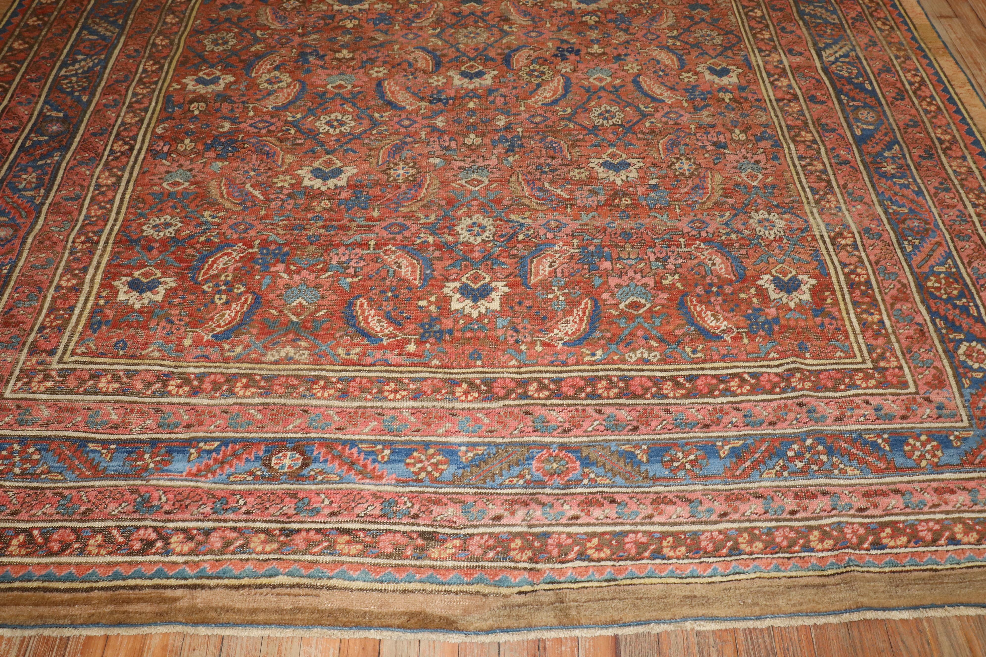 Sammlung Zabihi  Antiker persischer Bakshaish-Teppich im Zustand „Gut“ im Angebot in New York, NY