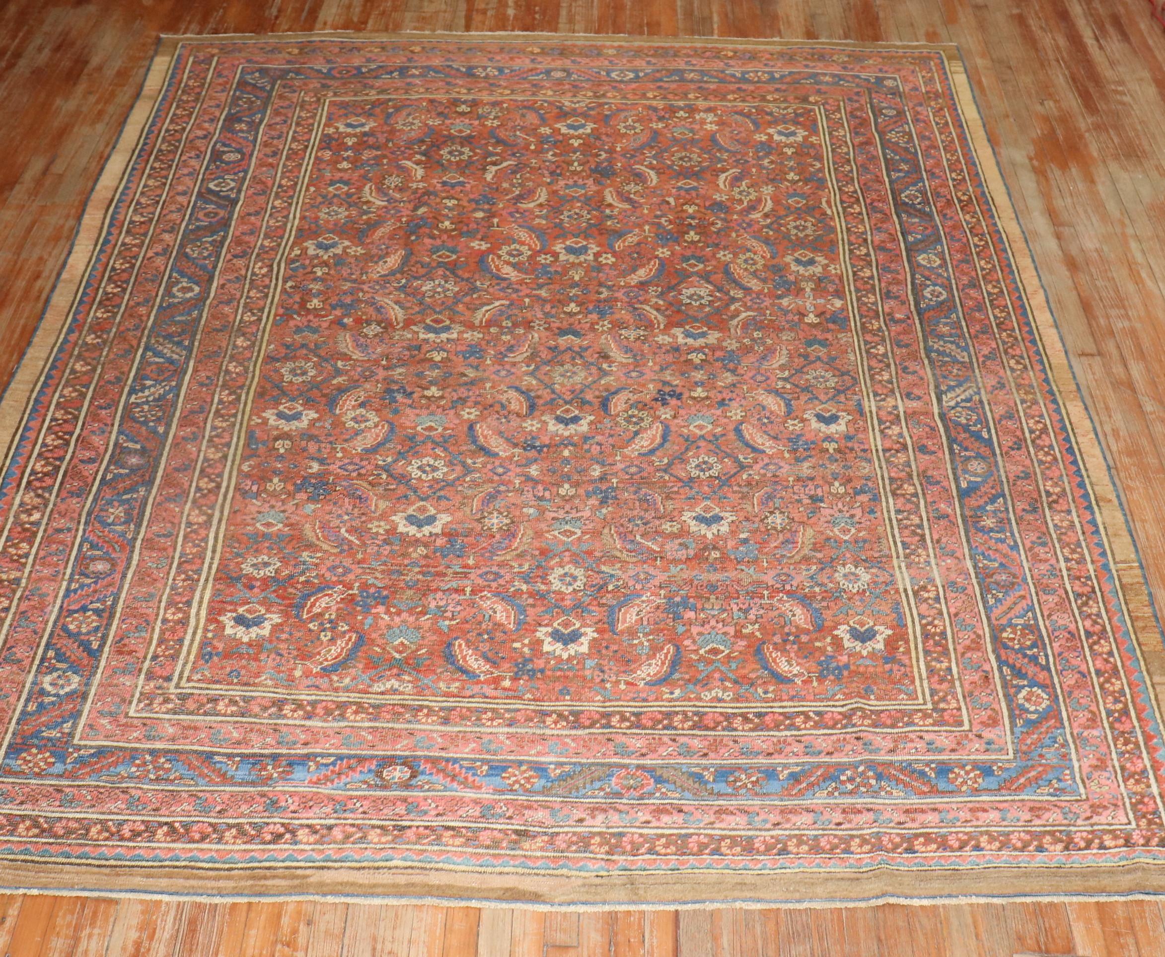Sammlung Zabihi  Antiker persischer Bakshaish-Teppich im Angebot 1