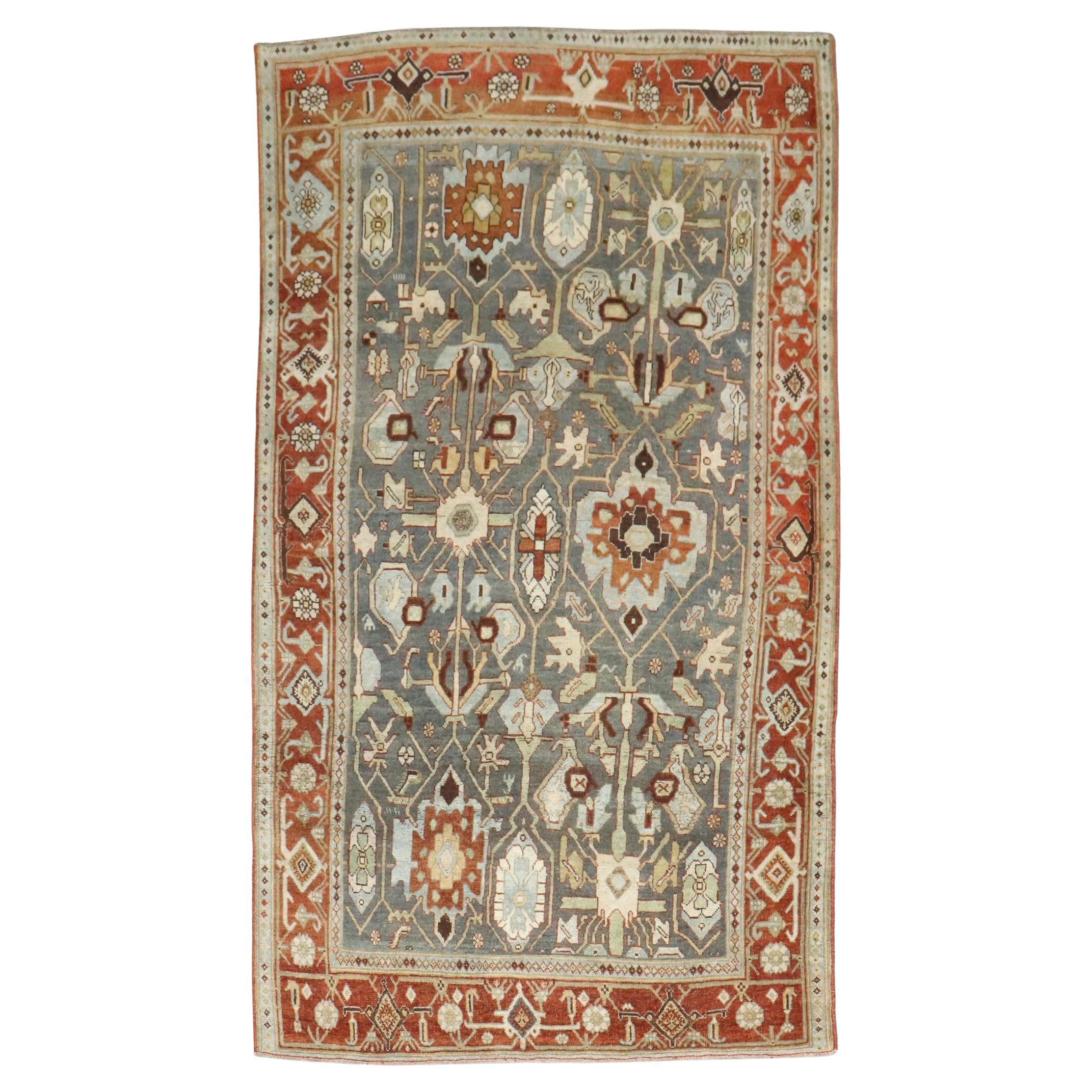 Tappeto d'accento antico persiano Bidjar Collection'S