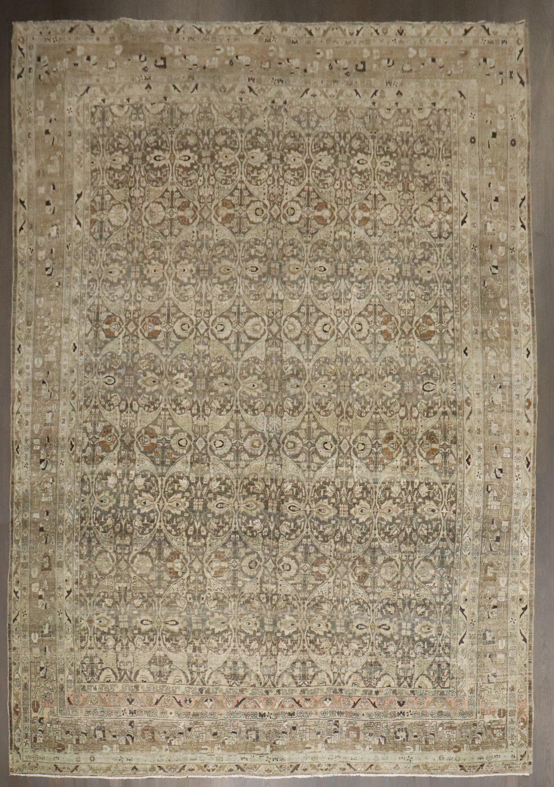 Tapis persan Bidjar ancien de la collection Zabihi en vente 2