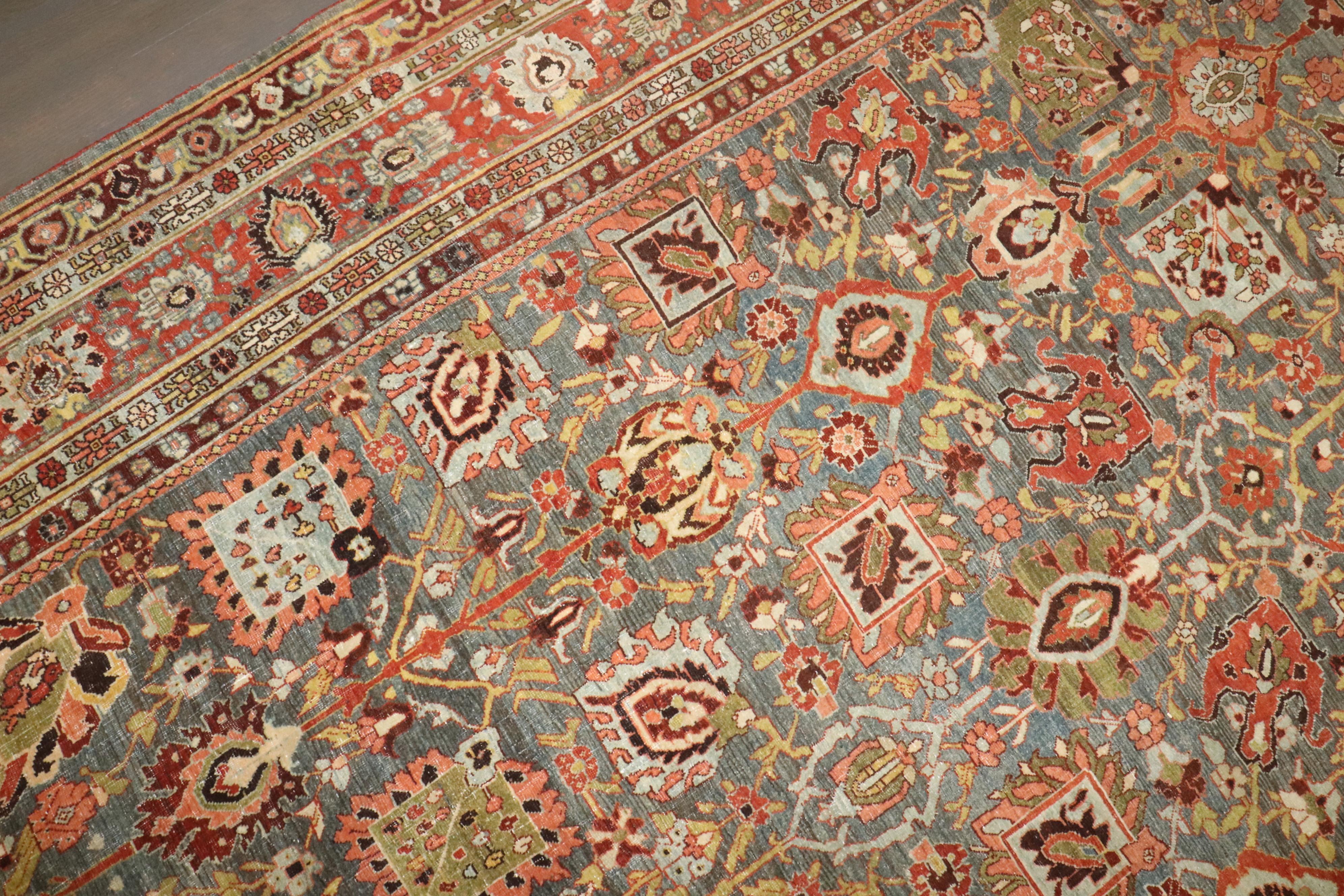 Zabihi Collection Antique Persian Bidjar Carpet en vente 2