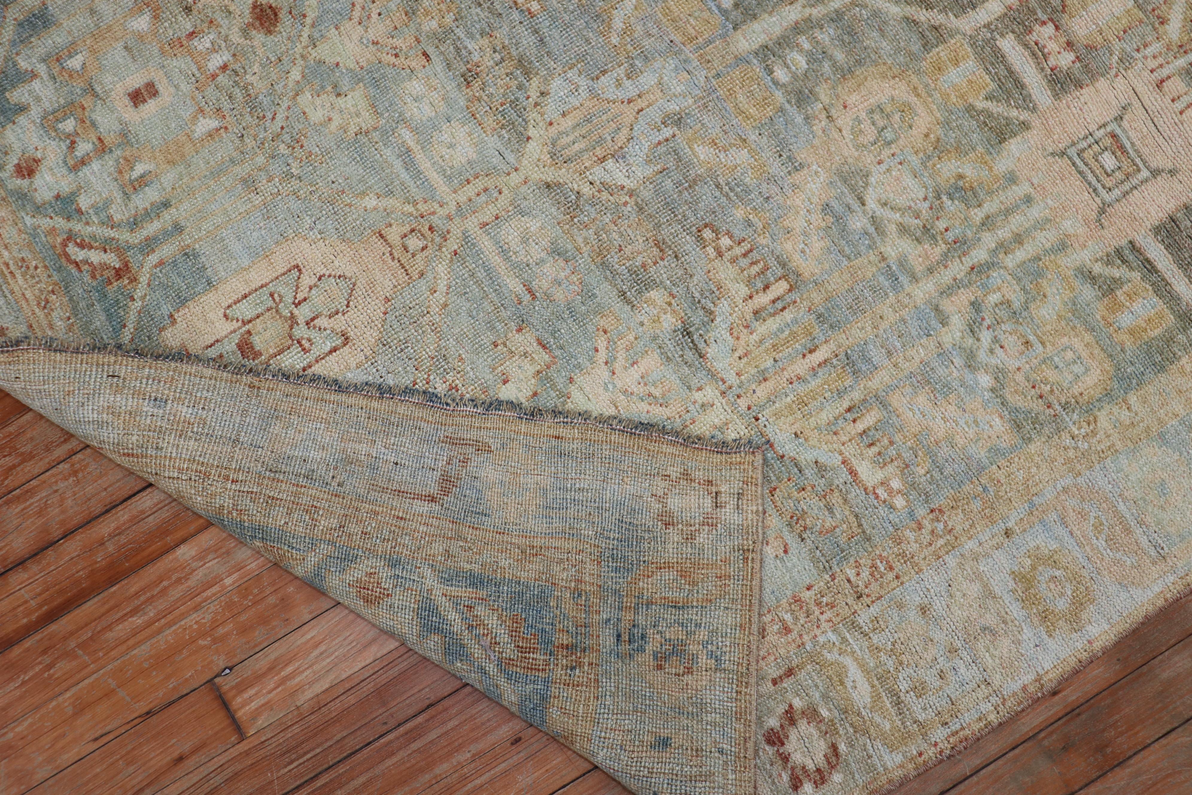 Zabihi Collection Antique Persian Bidjar Carpet Bon état - En vente à New York, NY