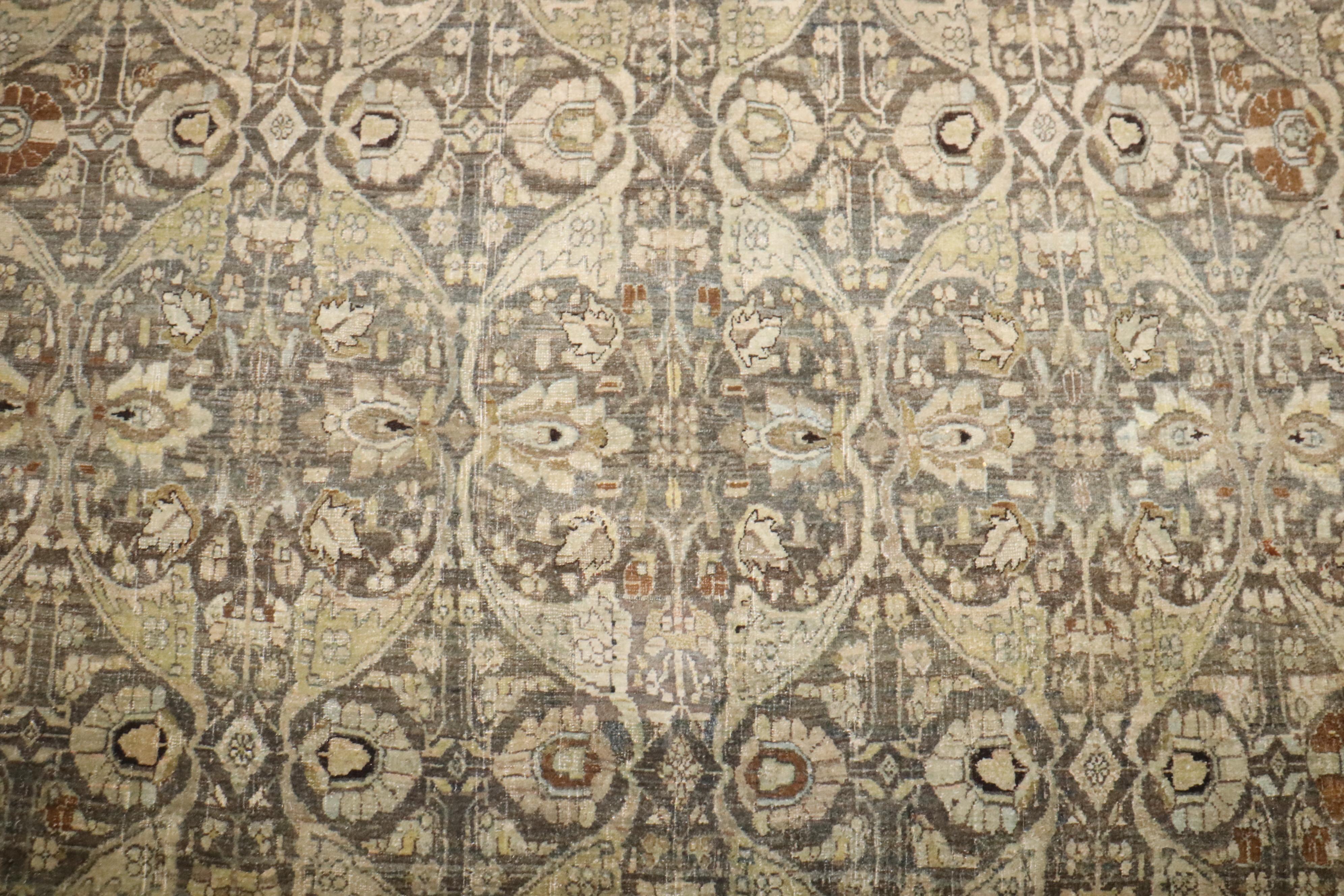 20ième siècle Tapis persan Bidjar ancien de la collection Zabihi en vente