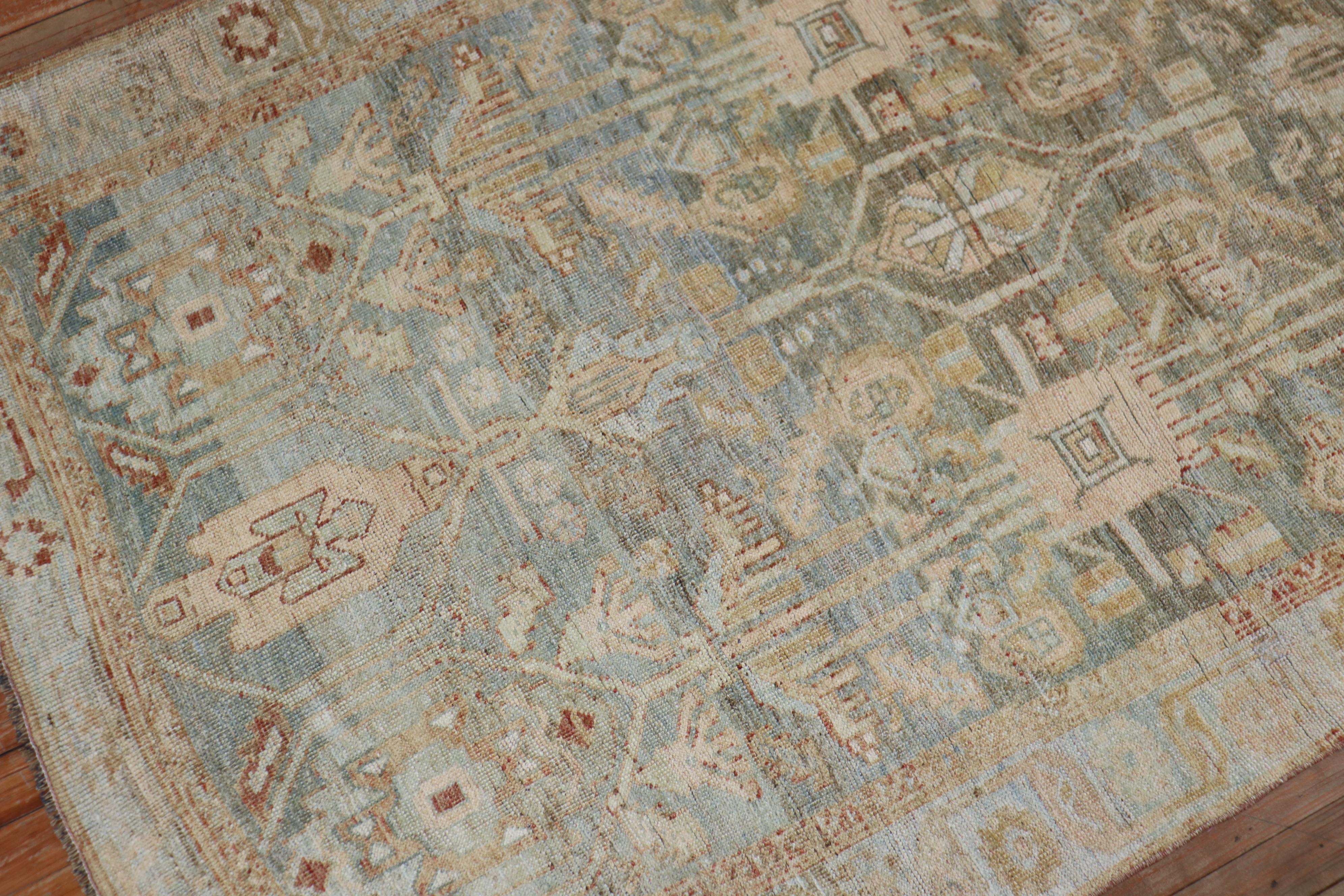 20ième siècle Zabihi Collection Antique Persian Bidjar Carpet en vente