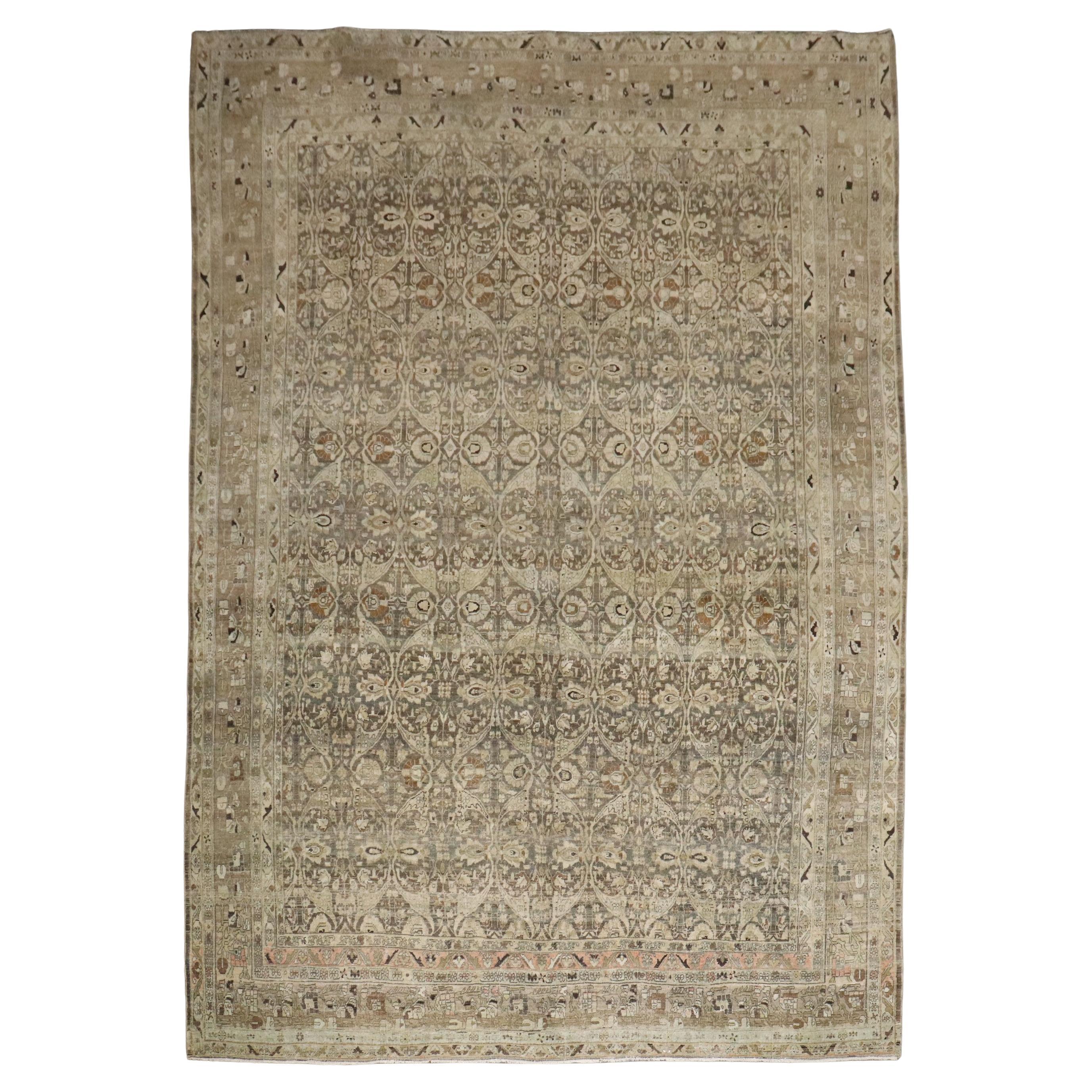 Zabihi Collection Antique Persian Bidjar Carpet