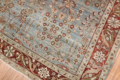 Zabihi Collection Antique Persian Bidjar Floral Room Rug